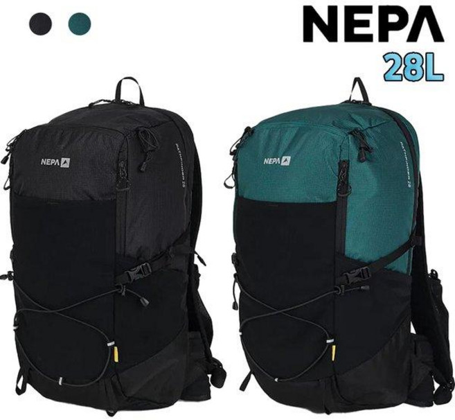 네파 24FW 초경량소재! 나일론 70D ROBIC 원단 패스파인더 28L 등산배낭 7KE7505, 포레스트그린