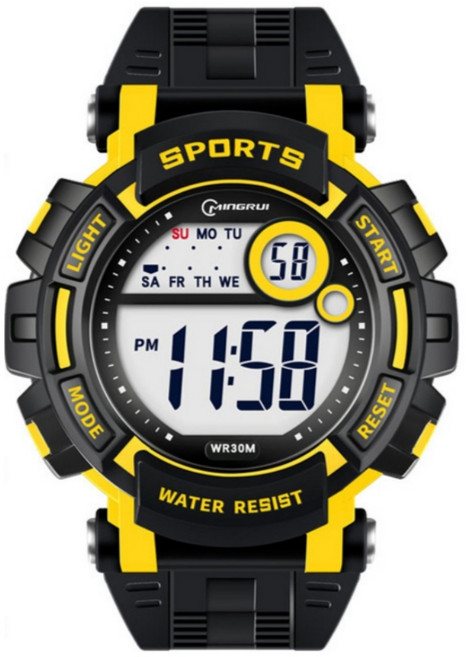 재재팩토리 스포츠시계 방수 학생 전자 손목시계 M38