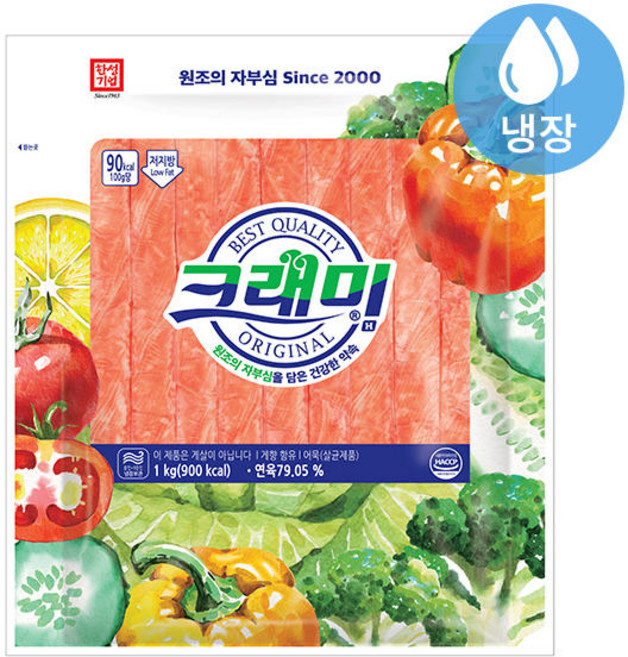 크래미H(냉장) 1KG한성기업(주), 1kg, 4개