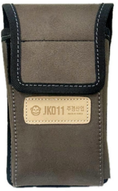 철물점아빠 핸드폰 휴대폰 주머니 JK-011 소형 공구집 공구가방 파우치 스웨이드 국산, 1개