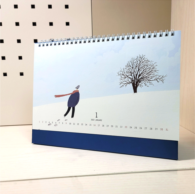 새로운시작 오피스달력 탁상카렌더 탁상달력