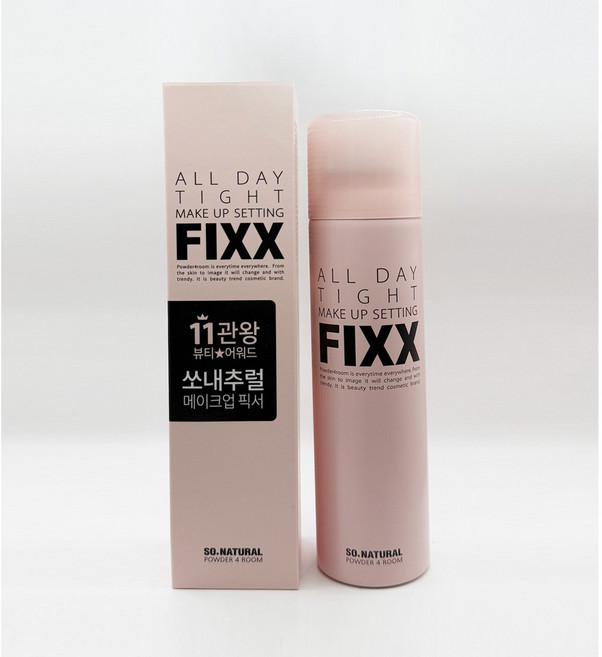 (본사정품) 쏘내추럴 올 데이 메이크업 픽서, 1개, 120ml
