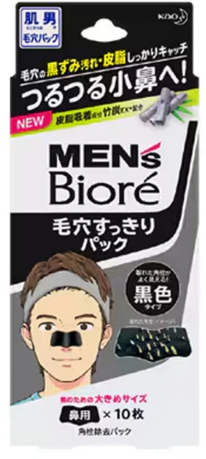 맨즈비오레 모공쏙쏙 코팩 [검은색 타입], 10개입, 1개 - 쿠팡