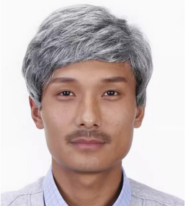 회색머리가발 할아버지 중년 남성 단발 젊은 할아버지 노인 공연 분장가발 화이트 1개 부분 화이트 * 1... 1개 부분 검정 * 1개... 1개, 부분 화이트 * 1개 * 1개 * 1개