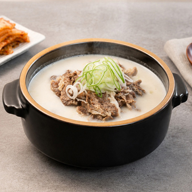 온반 한우사골곰탕 600g x 6팩 + 스지수육 200g x 3팩, 1세트