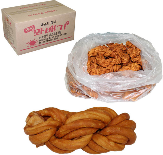 한일식품 옛날꽈배기, 1개, 4.2kg