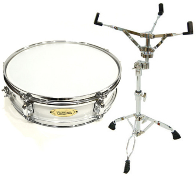 Promusin 14인치 스네어형 연습패드 스탠드세트, 1개