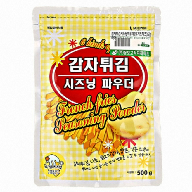 미담채 감자튀김 시즈닝 파우더 요거트치즈맛, 1개, 500g