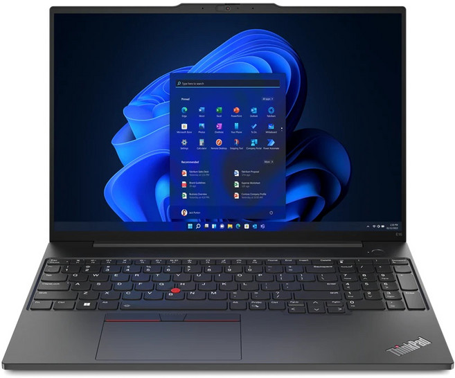 레노버 16인치 씽크패드 E16 Gen 1 i5-1335U 8GB 512GB 300nits Free DOS 미사용 정품 리퍼 노트북
