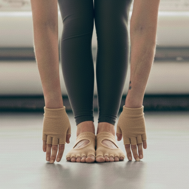 데비 논슬립 요가 양말 + 요가 장갑 세트