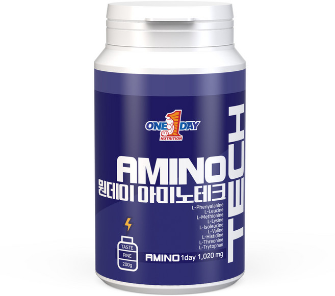 원데이뉴트리션 파인애플맛_아미노테크, 200g, 1개