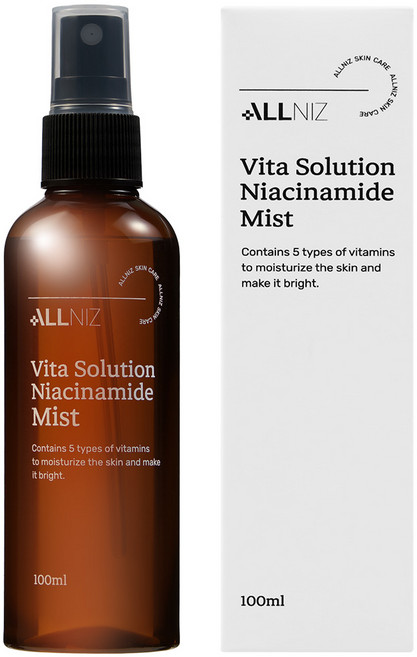 올니즈 비타 솔루션 나이아신아마이드 톤개선 기미잡티개선 미백 미스트, 1개, 100ml