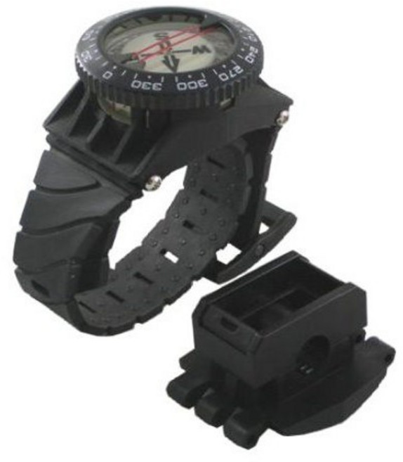 潛水指北針 兩用式水中導航, 1個