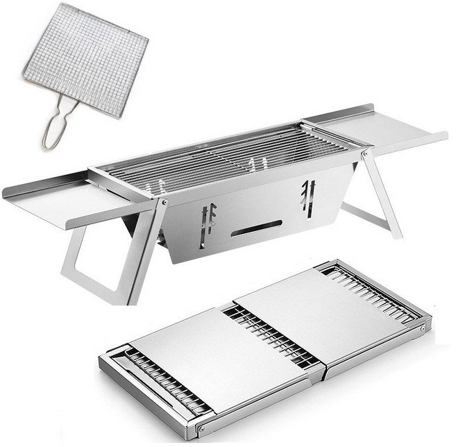 유티즌 0.5초 접이식 캠핑화로대 조리대 바베큐그릴 풀세트 캠핑 불멍화로대, 1개