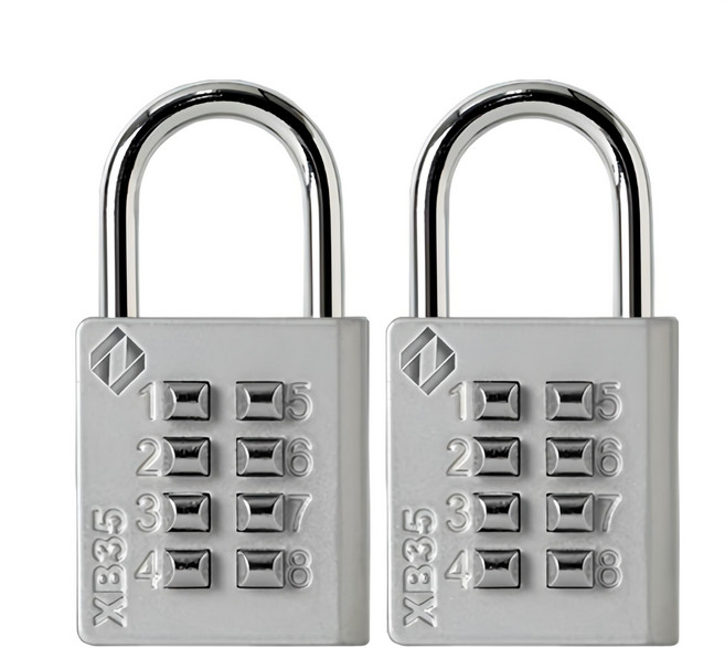 자커 버튼 자물쇠 XB35, 2개