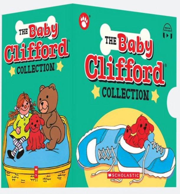 영어원서[옥토북스]The Baby Clifford Collection ( 8 Mini Board Book Box Set/앱음원다운로드), scholastic