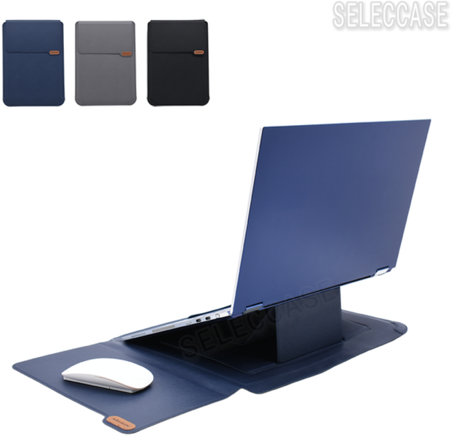 삼성 노트북파우치 갤럭시북5프로 360 거치대 lg그램 갤럭시북4 맥북, 세로형, 브라운, 1개