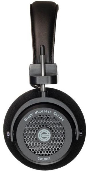GRADO GW100x 무선 오픈백 헤드폰 – 블루투스 5.2 40시간 배터리 44mm 드라이버 마이크가 장착된 오디오 애호가 오버이어 경량 레트로 디자인 가정 스튜디오, 1개
