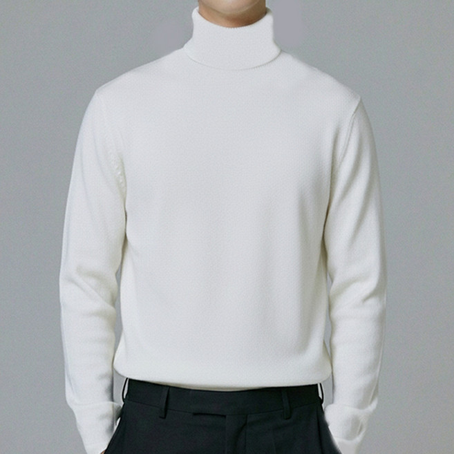 엠제이스타 남성 긴팔 목티 남자 긴 목폴라 터틀넥 긴목 티셔츠