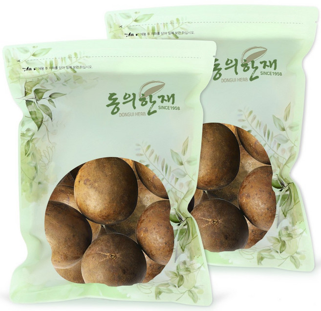 동의한재 특대 나한가 나한과 열매 10알, 200g, 2개