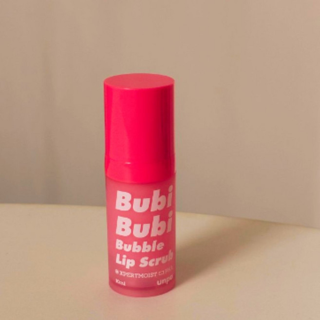 [촉촉한 입술 케어] 부비부비 버블 립스크럽 입술각질 보습 관리, 4개, 10ml