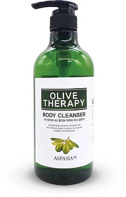 아스파시아 4U 올리브 테라피 바디 클렌져 750ml, 750g, 1개 - 쿠팡