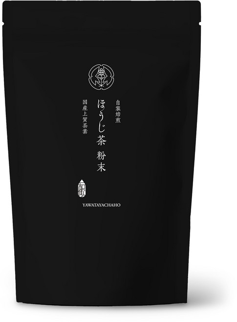 八幡屋茶鋪 靜岡縣焙茶粉, 1個, A款包裝焙茶粉 110g