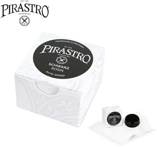 PIRASTRO SCHWARZ ROSIN 小提琴松香, 黑色, 1個