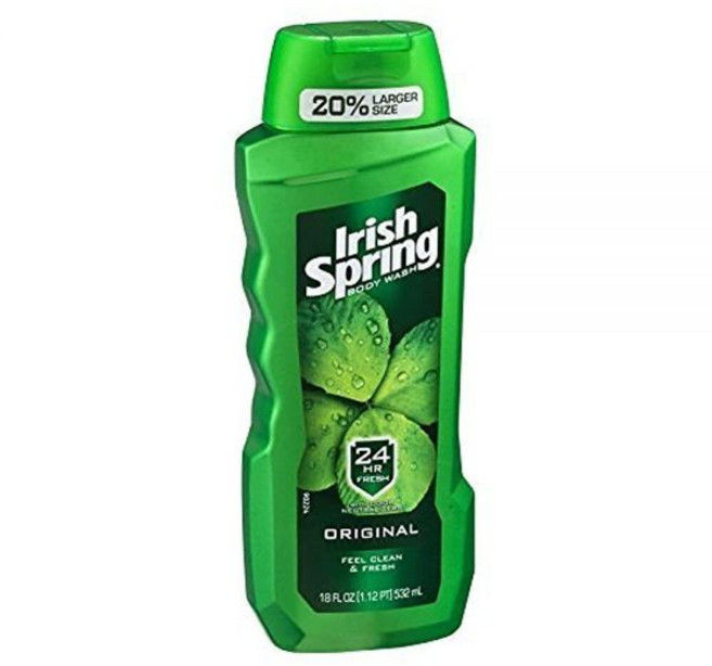 Irish Spring 바디 워시 블루 오리지널 1개입, Irish Spring , 바디 워시, 블루, 오리지널, 532ml