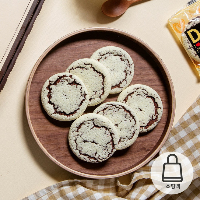 ★가정의달 행사★ 쫀득한 브라우니 쿠키세트(20gx21개입)+쇼핑백, 420g, 1개