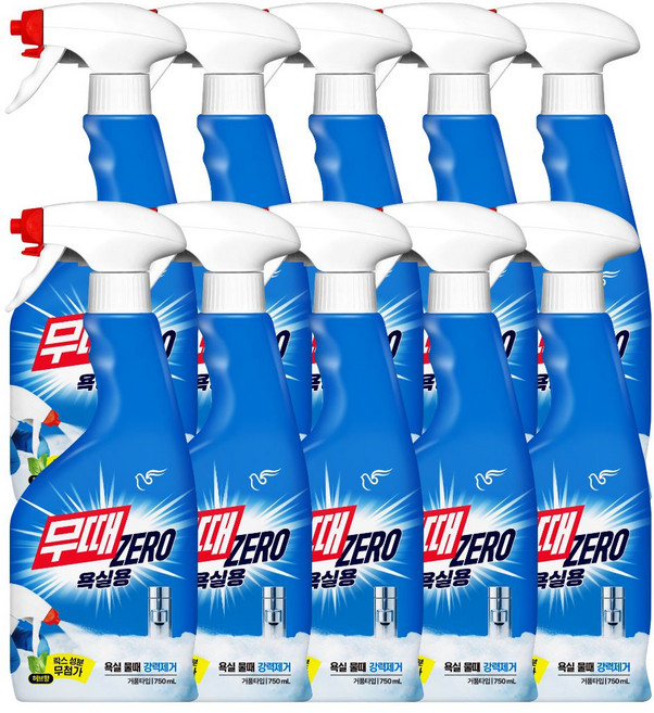 무균무때 욕실용, 750ml, 10개