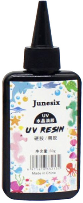 光固化UV膠 滴膠 UV膠水 固化膠 硬膠 無影膠 玻璃膠 水晶膠 紫外線膠, 50g稠膠, 1個