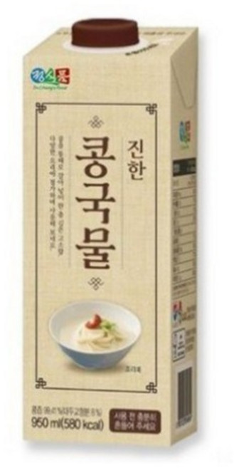 new 베지밀 정식품 진한 콩국물, 950ml, 3개