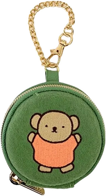 미피 펠트 코인 케이스 보리스 동전 지갑 미니 카드 수납 캐릭터 소형 지갑