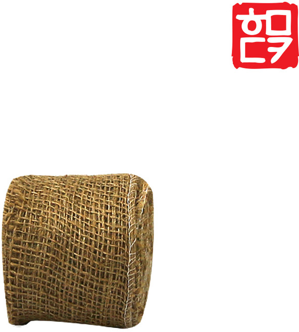 호미닷컴 녹화마대 10cm x 16m 조경용품 원예용품 쥬트테이프 수목보호 월동자재, 1개