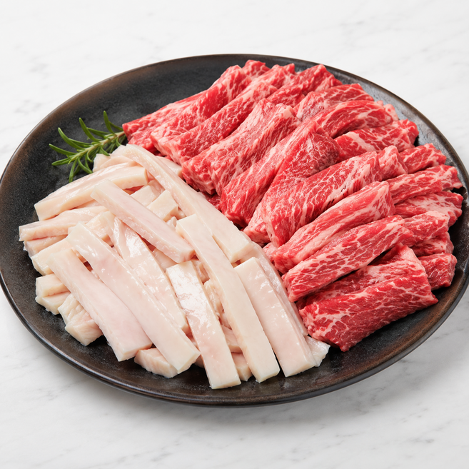 대구 오드레기 갈비살 세트 500g 캠핑 술안주 한우 특수부위 냉장, 1개