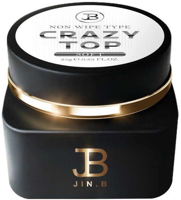 진비 논와이프 오버레이 크레이지 탑 젤, 소프트, 40g, 1개