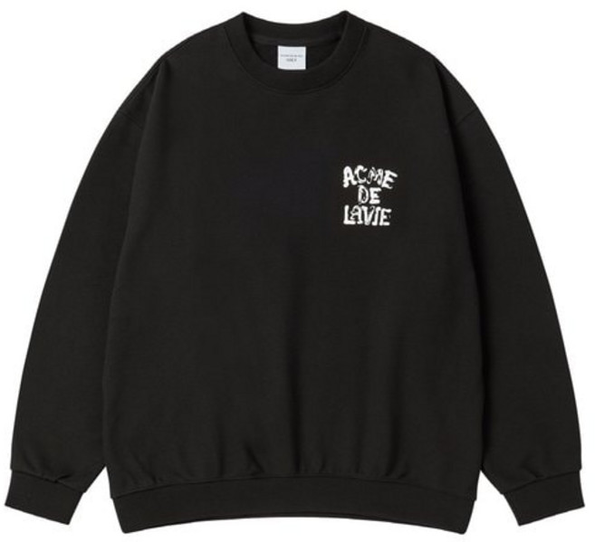 백화점정품 커버낫 맨투맨 티셔츠 커플티 아크메드라비 로고-맨투맨-잉크스탬프로고INK STAMP LOGO SWEATSHIRT 가을옷 가을티셔츠 맨투맨티셔츠 여친선물아크메드라비 여