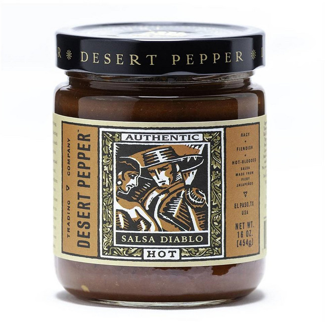 Desert Pepper 데저트 페퍼 살사 디아블로 핫, 2개
