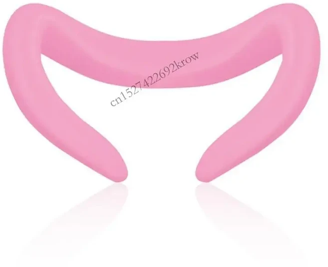 R9CB 세탁 가능한 실리콘 페이셜 인터페이스 Quest3 헤드셋 액세서리 용 커버, 01 CHINA, 02 pink