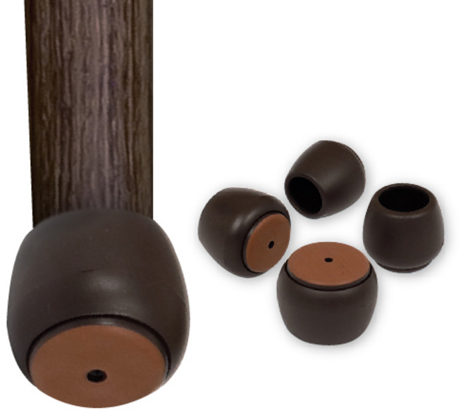 체어서퍼 먼지가 달라붙지 않는 의자발커버 프리사이즈 L (허용범위 3cm~3.3cm), 24개