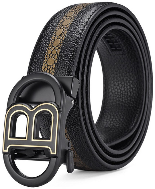 Charm Kaiser 남성 벨트 남자 자동 허리띠 정장 캐주얼 패션 20