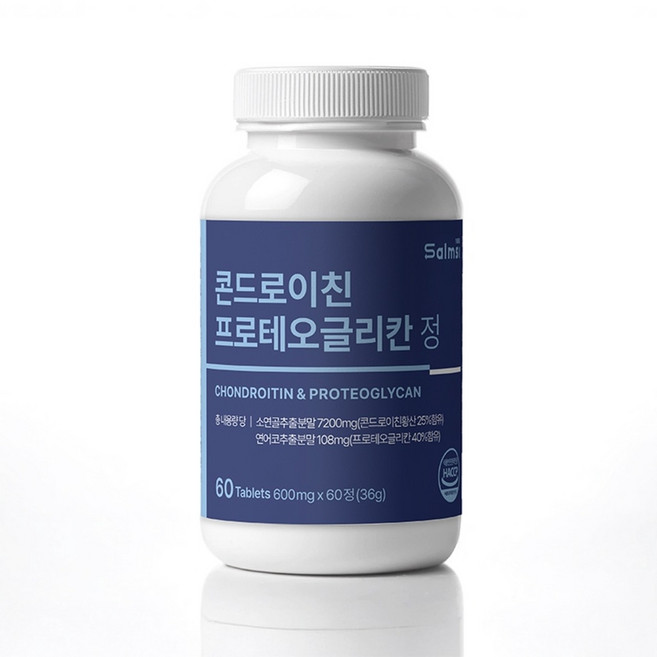 콘드로이친 프로테오글리칸 Salmsi 관절 건강 60정, 1개