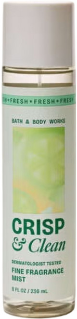 [Bath and Body works] 배쓰 앤 바디웍스 BBW 향기로운 크리스프 앤 클린 바디미스트, 1개, 236ml