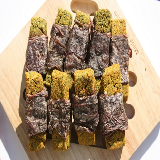 댕댕이냥냥 1+1 강아지 고양이 수제간식, 50g, 2팩, 05. 1+1청정한우경황금단50g+50g