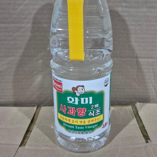 화미 화미 사과향 2배식초 1.8L, 1개