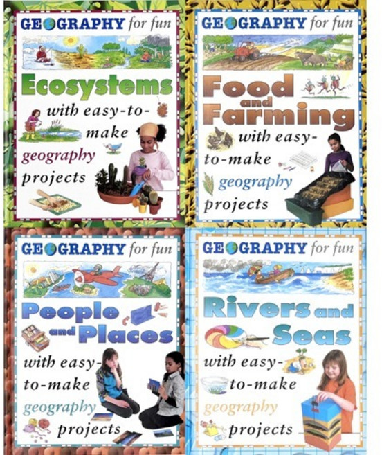 Geography for Fun 지리 영어원서 초등 사회 과학 탐구 책 AR 5점대 (4종 1택), C. People and Places