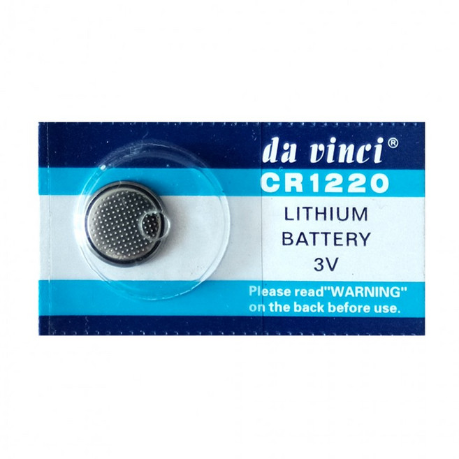 HITAKA CR1220(100알) 리튬건전지 3V 수은전지, 1매입, 1개