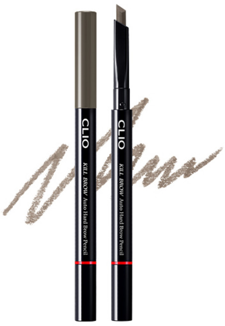 클리오 킬 브로우 오토 하드 아이브로우 펜슬 0.31g, 5호 그레이 브라운, 1개