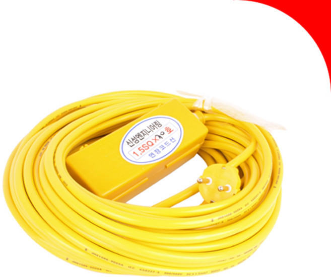 [SNTzone] 국산正品 연장선 전기선 방수콘센트 캠핑전선 산업용전선 전선릴 콘센트 멀티3구연장선 30m/50m/20m/10m선 (3구연장선 30)